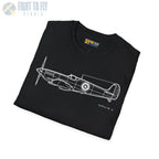 Spitfire Mk. IX T-Shirt - Pilot gifts - WWII warbird t-shirt