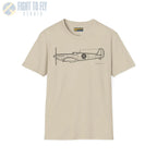 Spitfire Mk. IX T-Shirt - Pilot gifts - WWII warbird t-shirt