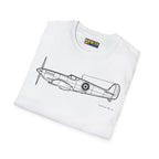 Spitfire Mk. IX T-Shirt - Pilot gifts - WWII warbird t-shirt