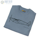 Spitfire Mk. IXe T-Shirt - Pilot gifts - WWII warbird t-shirt