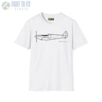 Spitfire Mk. IXe T-Shirt - Pilot gifts - WWII warbird t-shirt