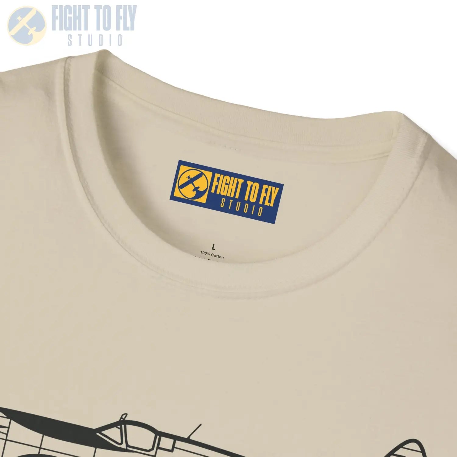 Spitfire Mk. IXe T-Shirt - Pilot gifts - WWII warbird t-shirt