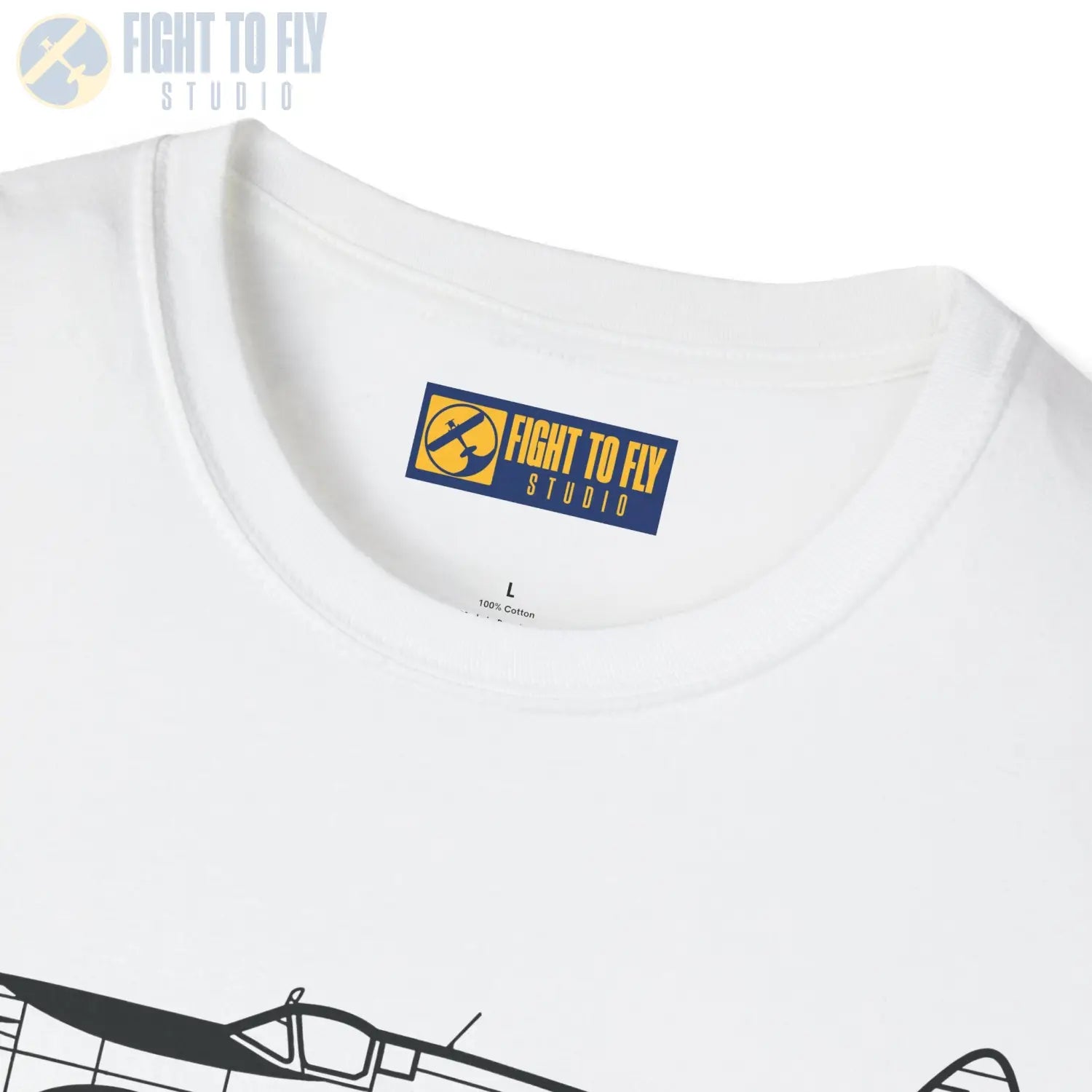 Spitfire Mk. IXe T-Shirt - Pilot gifts - WWII warbird t-shirt