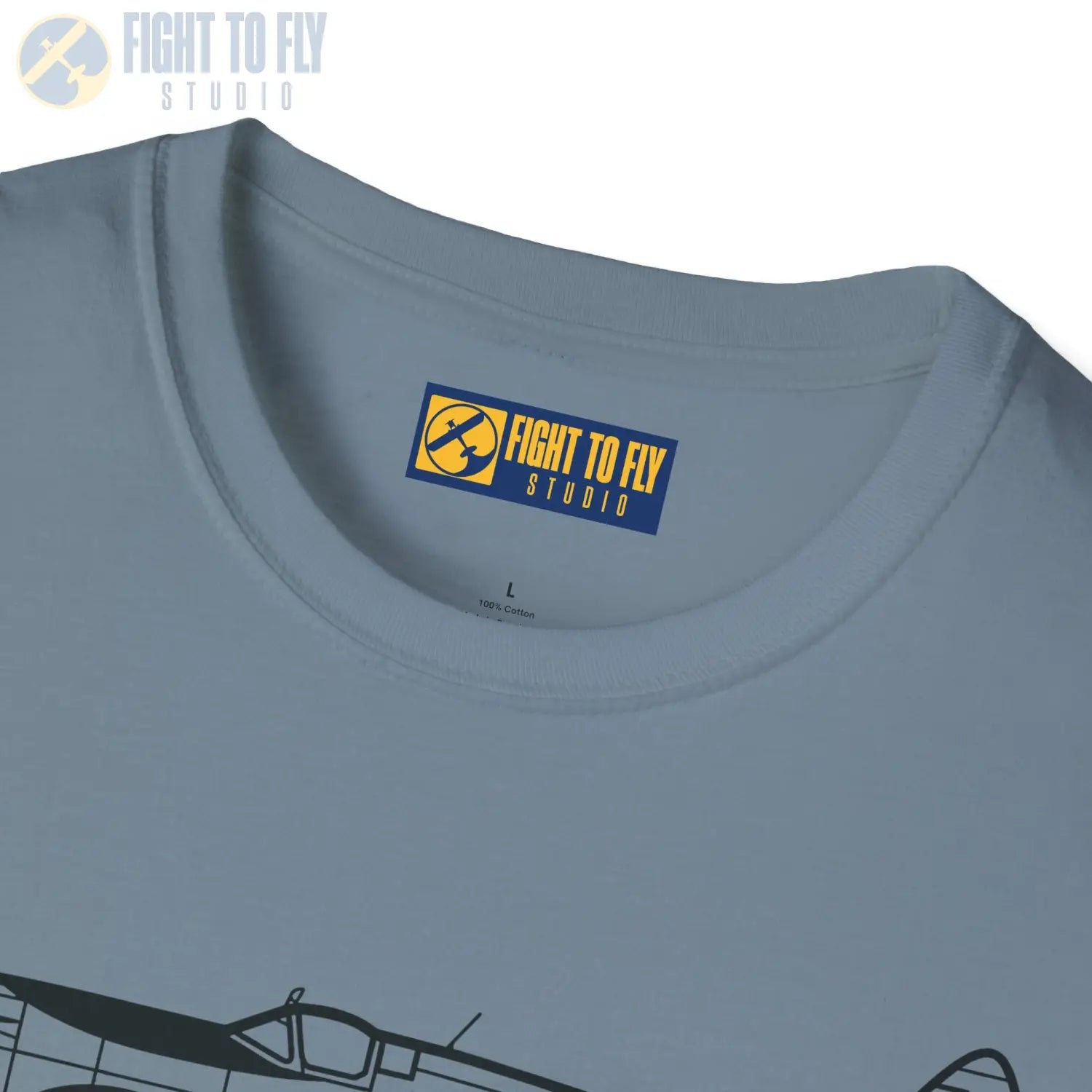 Spitfire Mk. IXe T-Shirt - Pilot gifts - WWII warbird t-shirt