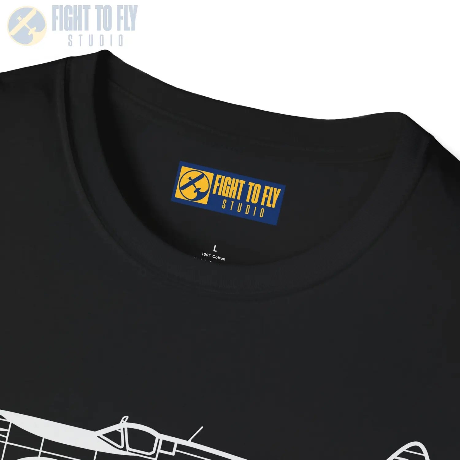 Spitfire Mk. IXe T-Shirt - Pilot gifts - WWII warbird t-shirt