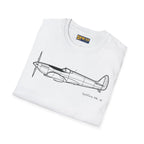 Spitfire Mk. IXe T-Shirt - Pilot gifts - WWII warbird t-shirt