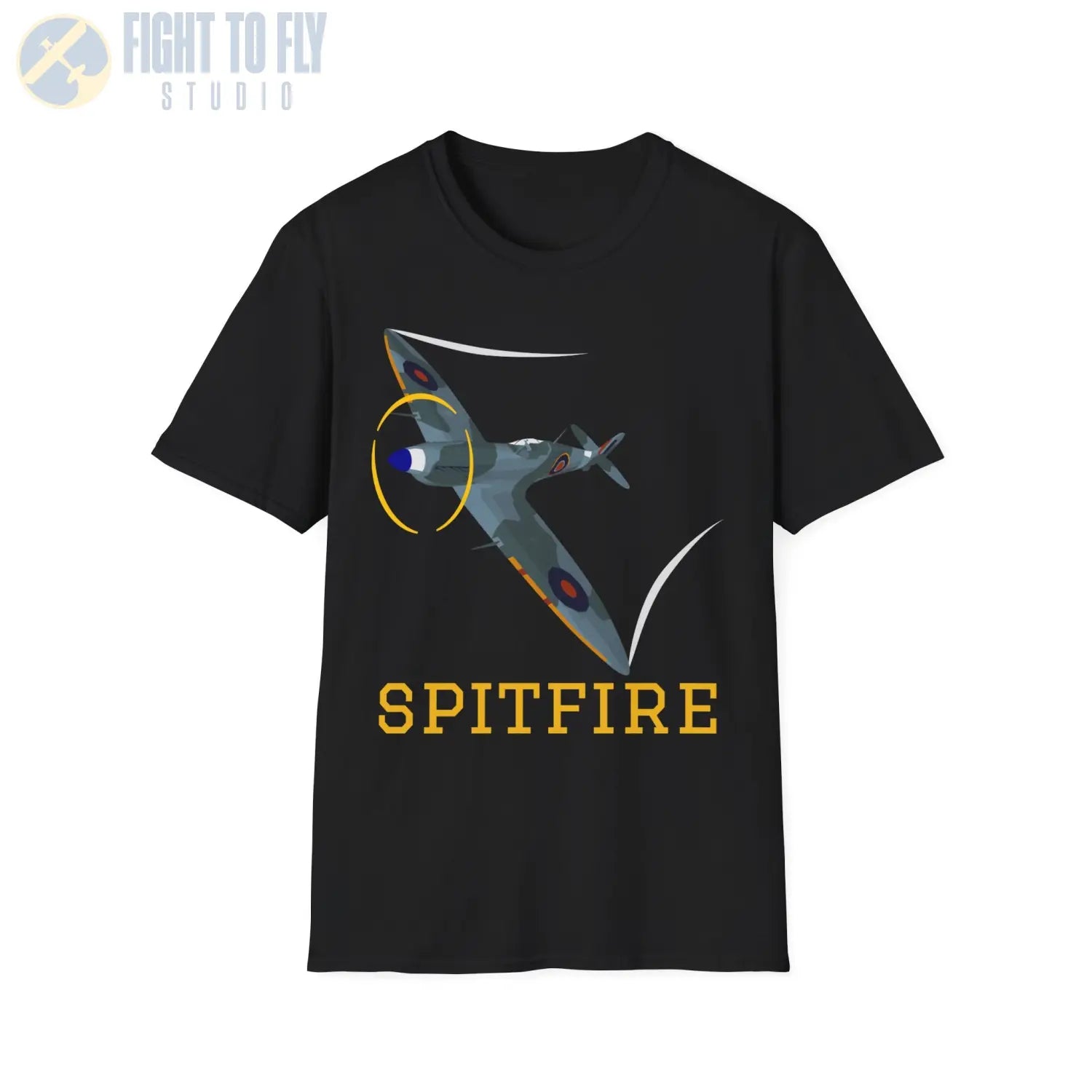 Spitfire Mk. V Premium T-Shirt - Pilot gifts - WWII warbird t-shirt