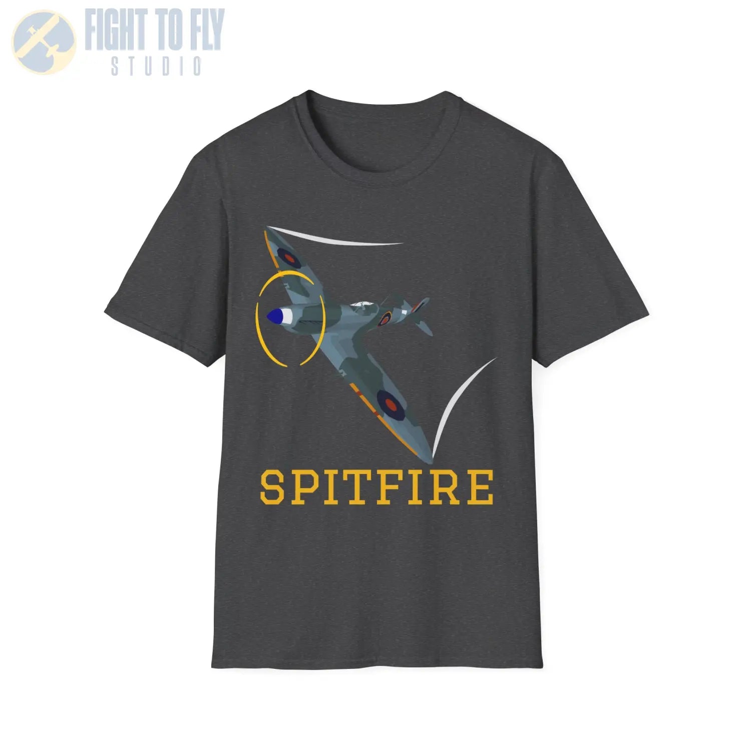 Spitfire Mk. V Premium T-Shirt - Pilot gifts - WWII warbird t-shirt