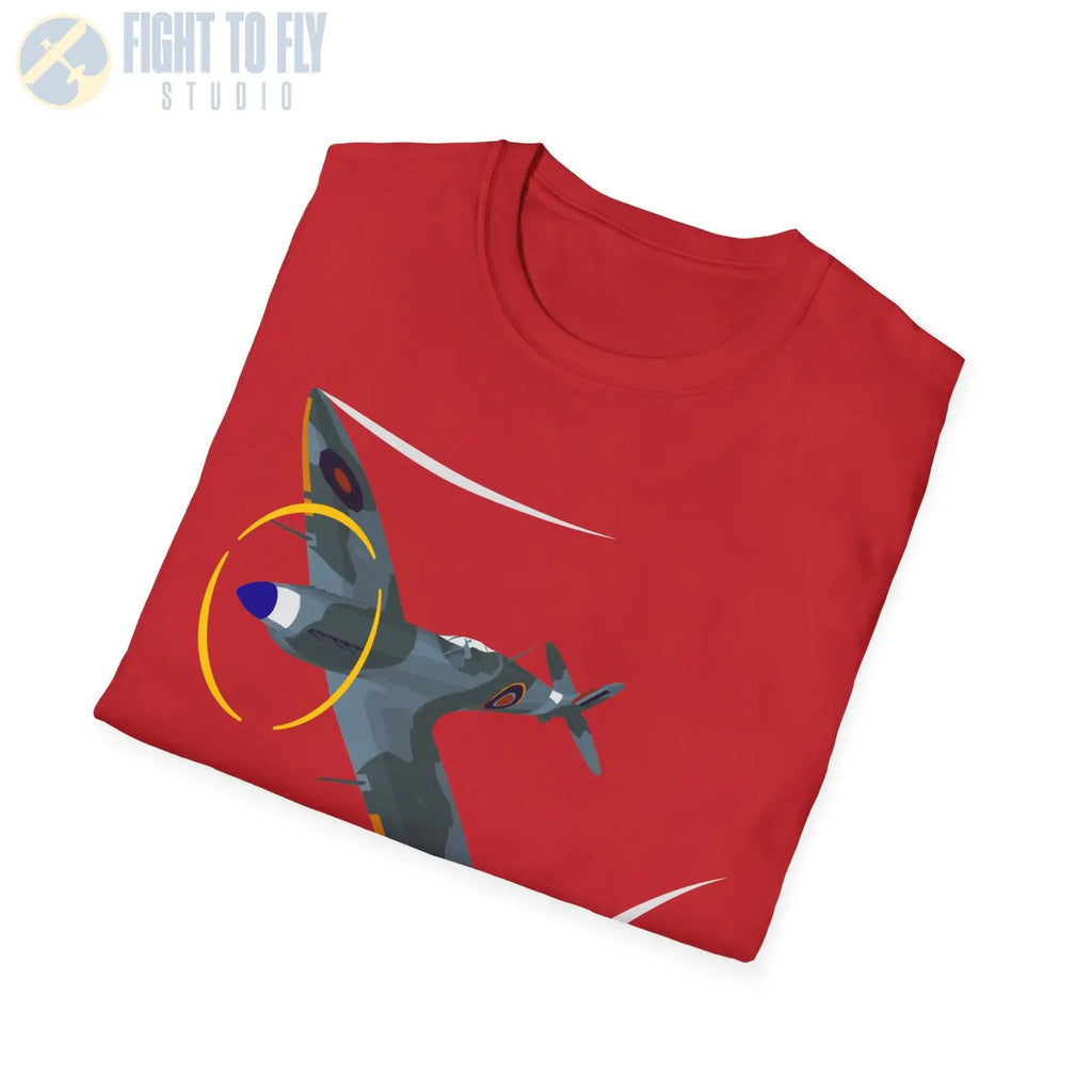 Spitfire Mk. V Premium T-Shirt - Pilot gifts - WWII warbird t-shirt