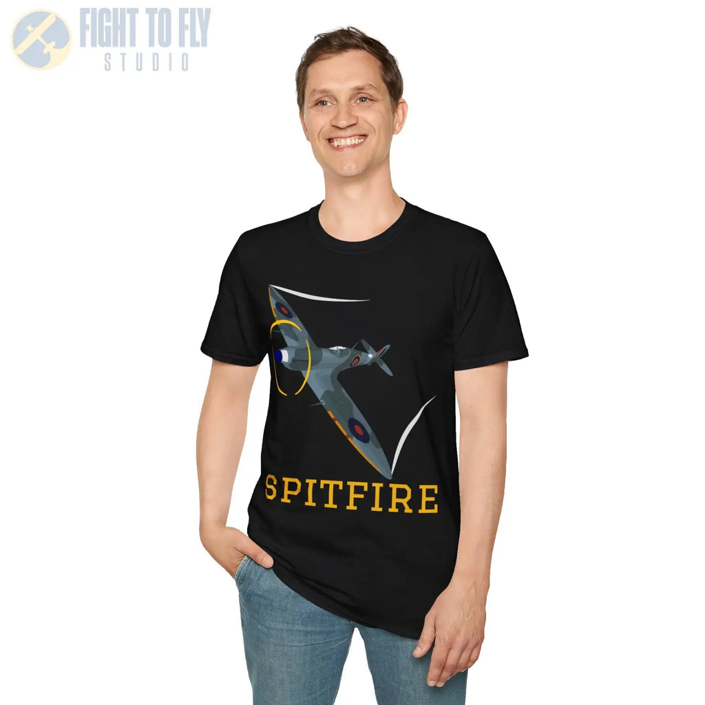 Spitfire Mk. V Premium T-Shirt - Pilot gifts - WWII warbird t-shirt