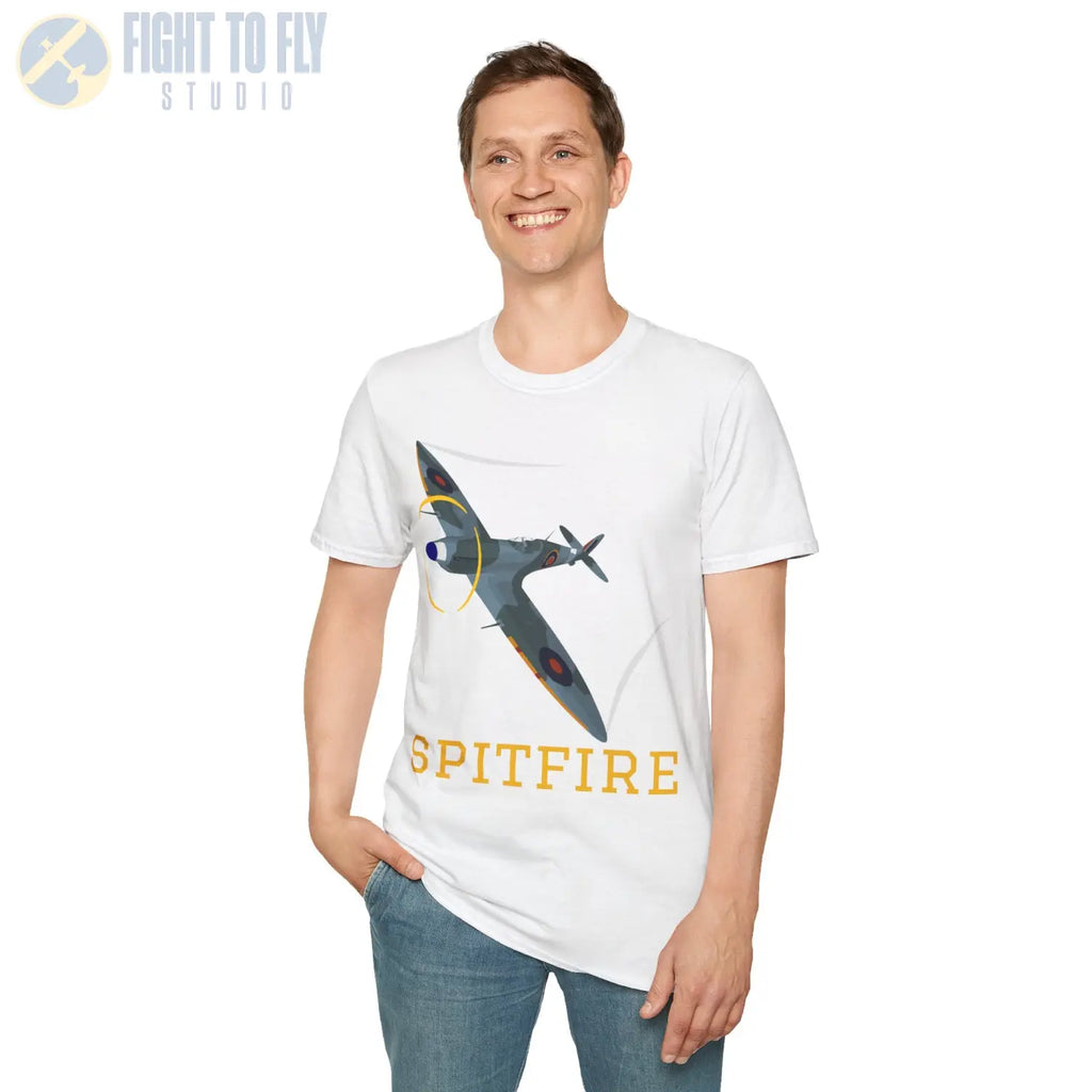 Spitfire Mk. V Premium T-Shirt - Pilot gifts - WWII warbird t-shirt