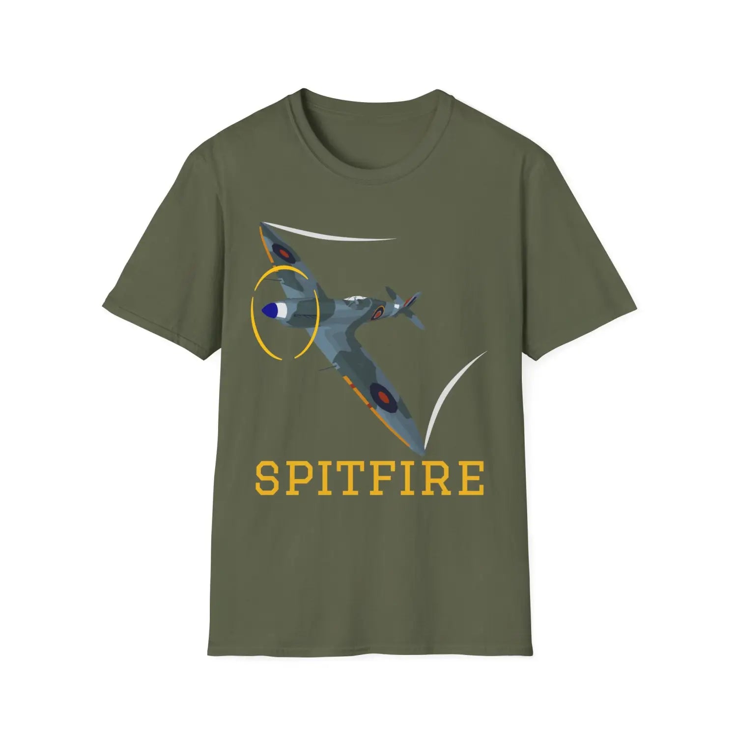 Spitfire Mk. V Premium T-Shirt - Pilot gifts - WWII warbird t-shirt