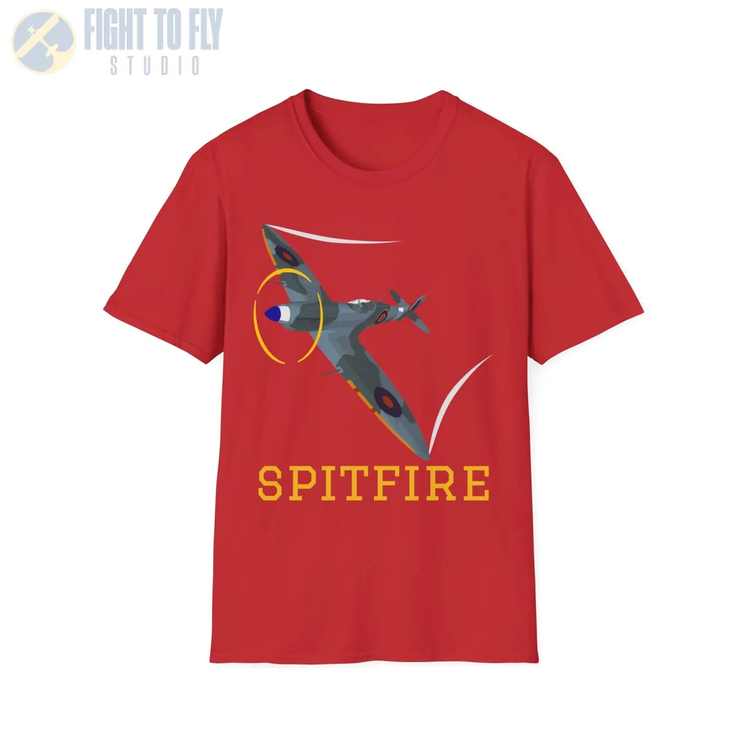 Spitfire Mk. V Premium T-Shirt - Pilot gifts - WWII warbird t-shirt