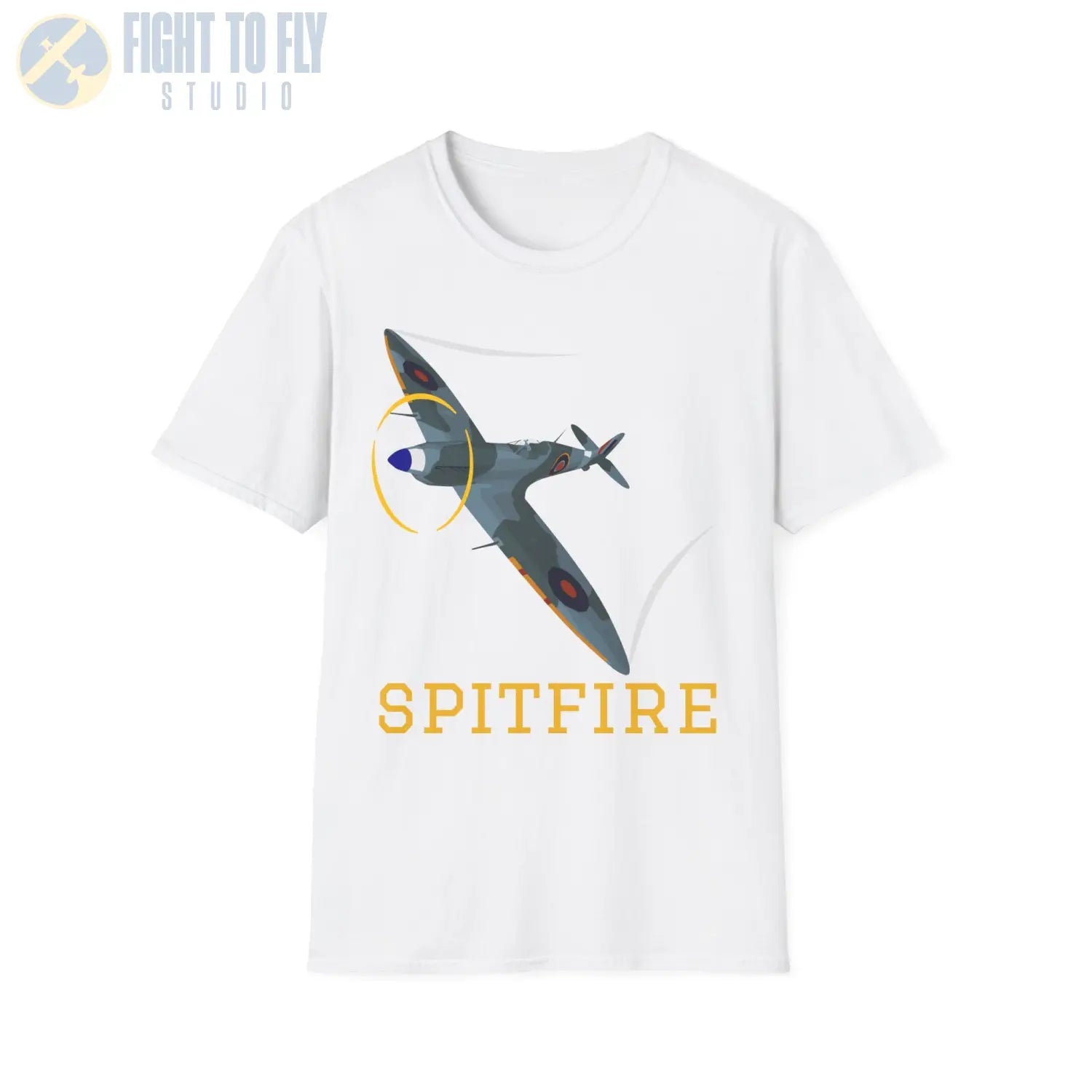 Spitfire Mk. V Premium T-Shirt - Pilot gifts - WWII warbird t-shirt