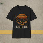 Spitfire Mk Vc “Retro Heritage” WWII T-Shirt - Pilot gifts - warbird t-shirt