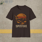 Spitfire Mk Vc “Retro Heritage” WWII T-Shirt - Pilot gifts - warbird t-shirt