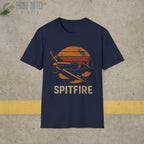 Spitfire Mk Vc “Retro Heritage” WWII T-Shirt - Pilot gifts - warbird t-shirt