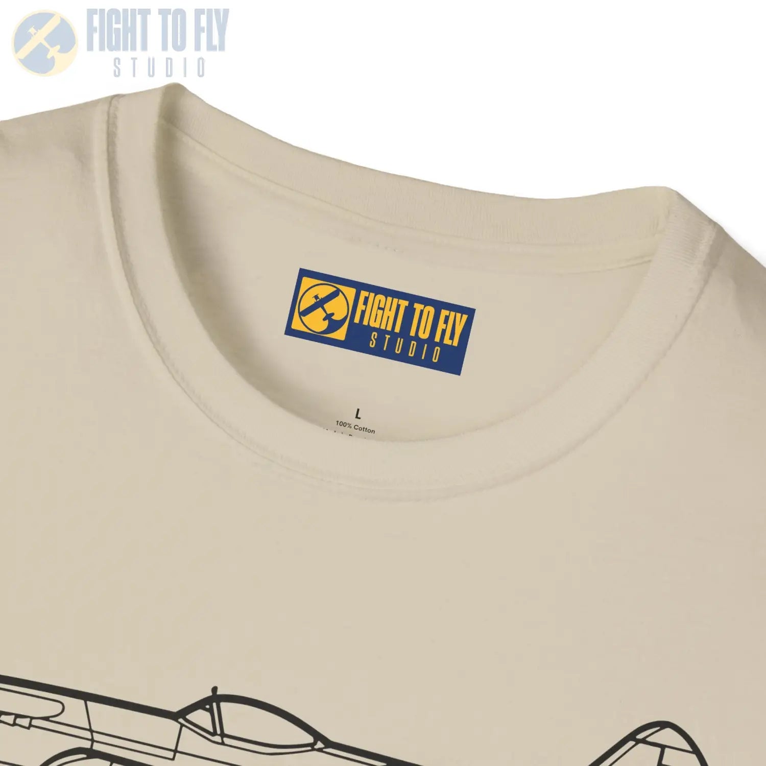 Spitfire Mk. XIV T-Shirt - Pilot gifts - WWII warbird t-shirt