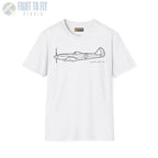 Spitfire Mk. XIV T-Shirt - Pilot gifts - WWII warbird t-shirt
