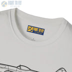 Spitfire Mk. XIV T-Shirt - Pilot gifts - WWII warbird t-shirt