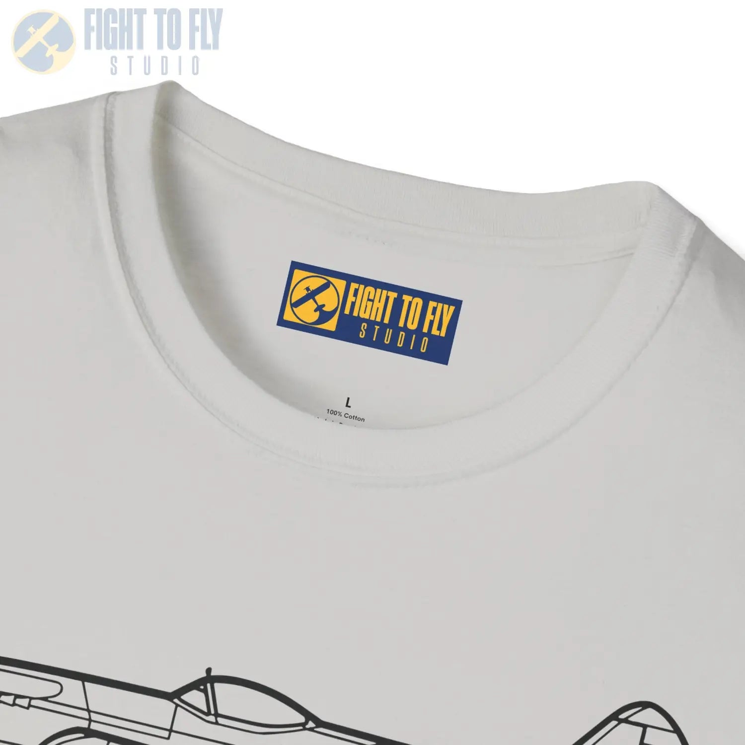 Spitfire Mk. XIV T-Shirt - Pilot gifts - WWII warbird t-shirt
