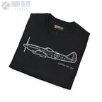 Spitfire Mk. XIV T-Shirt - Pilot gifts - WWII warbird t-shirt