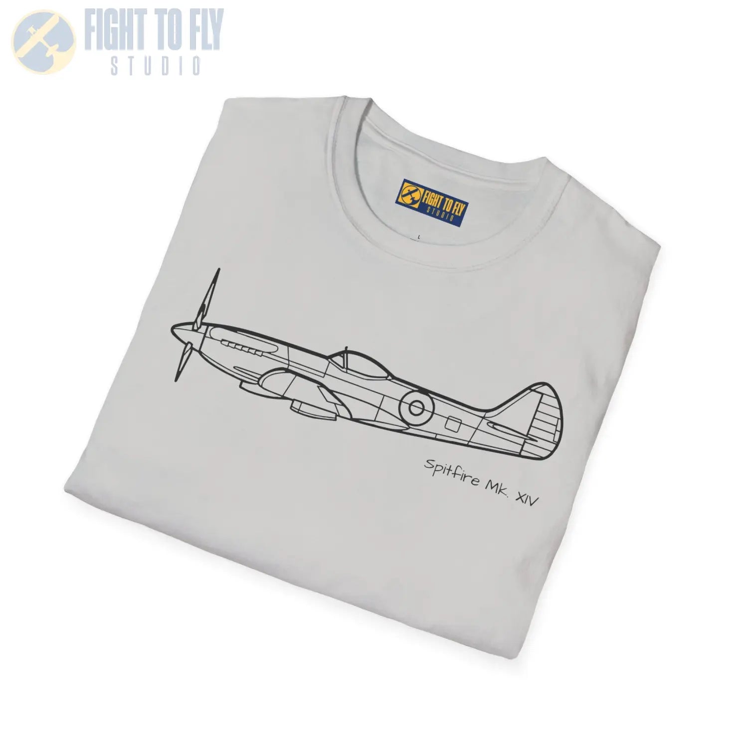 Spitfire Mk. XIV T-Shirt - Pilot gifts - WWII warbird t-shirt