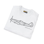Spitfire Mk. XIV T-Shirt - Pilot gifts - WWII warbird t-shirt