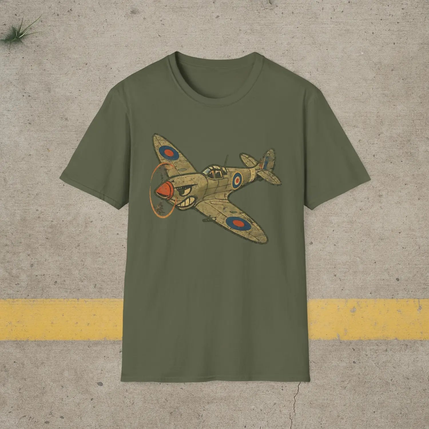 Spitfire “Nose Art Style” WWII T-Shirt - Pilot gifts - warbird t-shirt