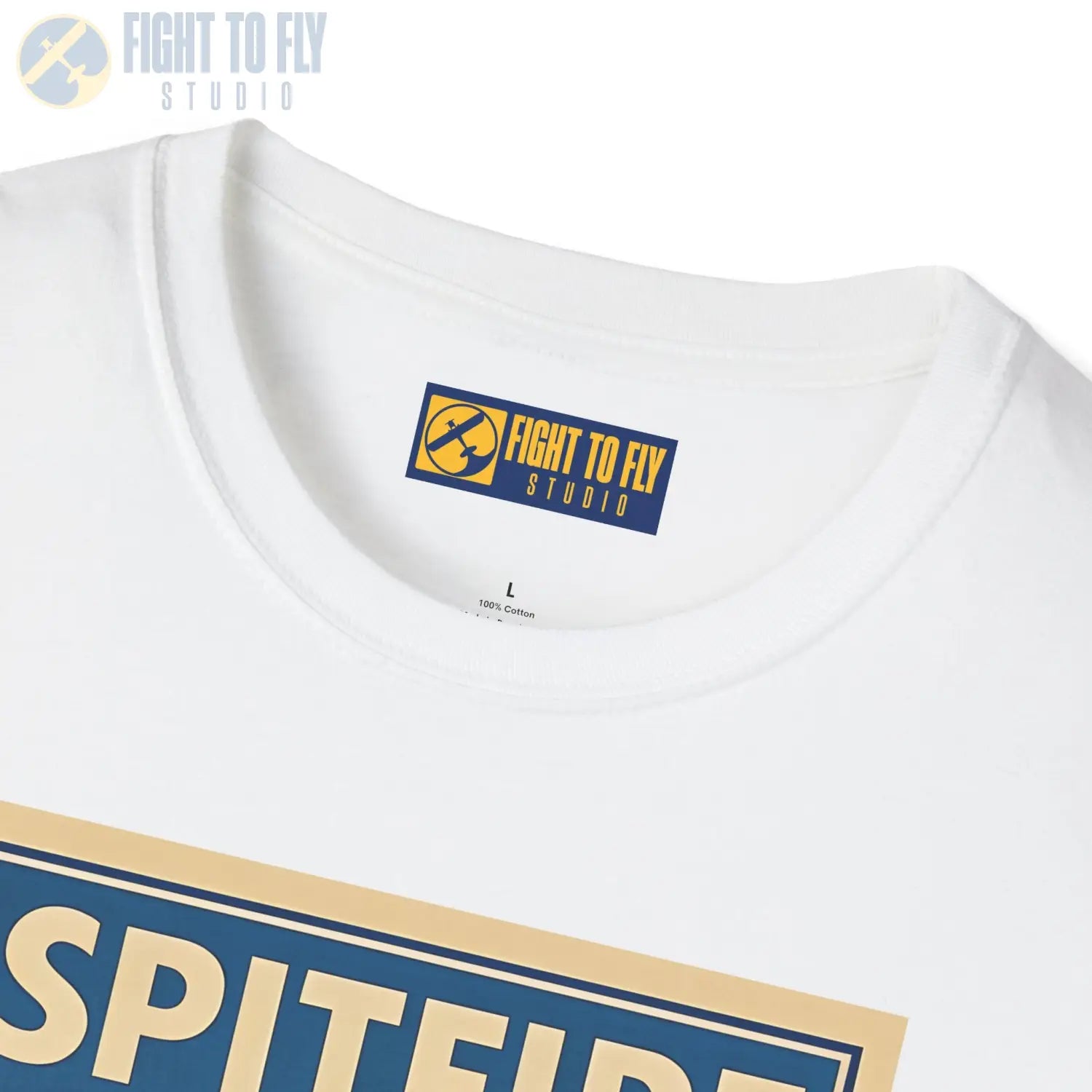 Spitfire Premium Full Graphic T-Shirt - Pilot gifts - WWII warbird t-shirt