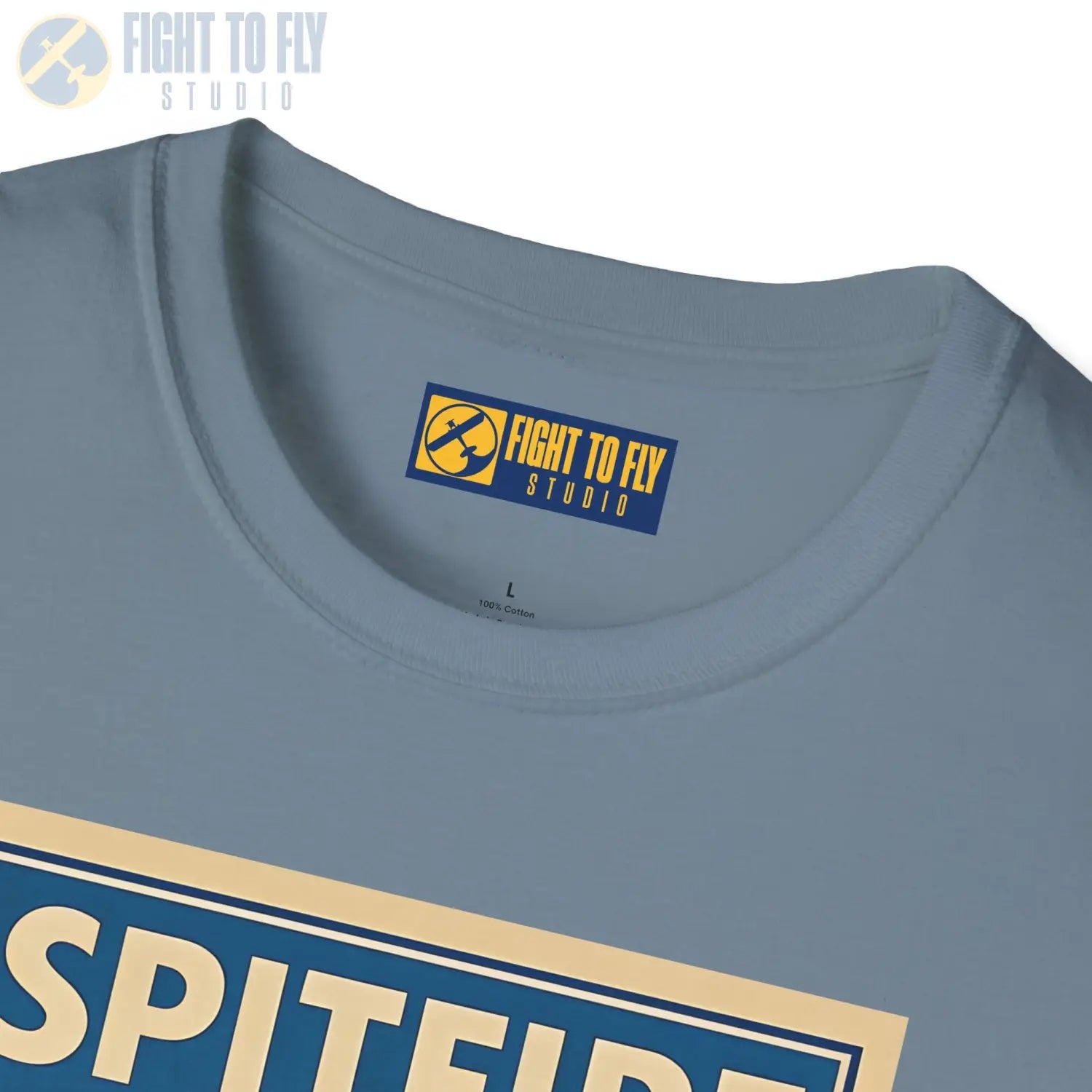 Spitfire Premium Full Graphic T-Shirt - Pilot gifts - WWII warbird t-shirt