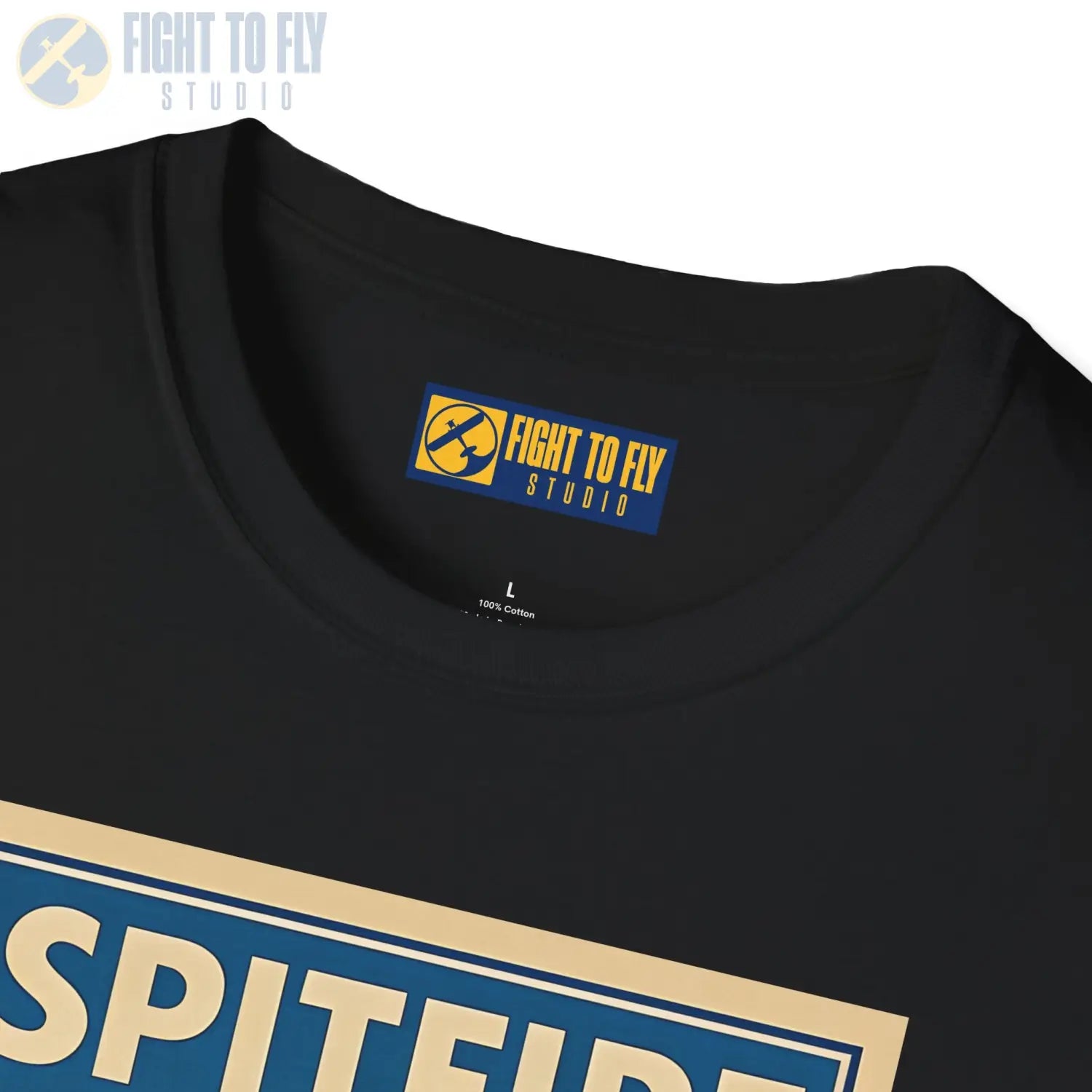 Spitfire Premium Full Graphic T-Shirt - Pilot gifts - WWII warbird t-shirt