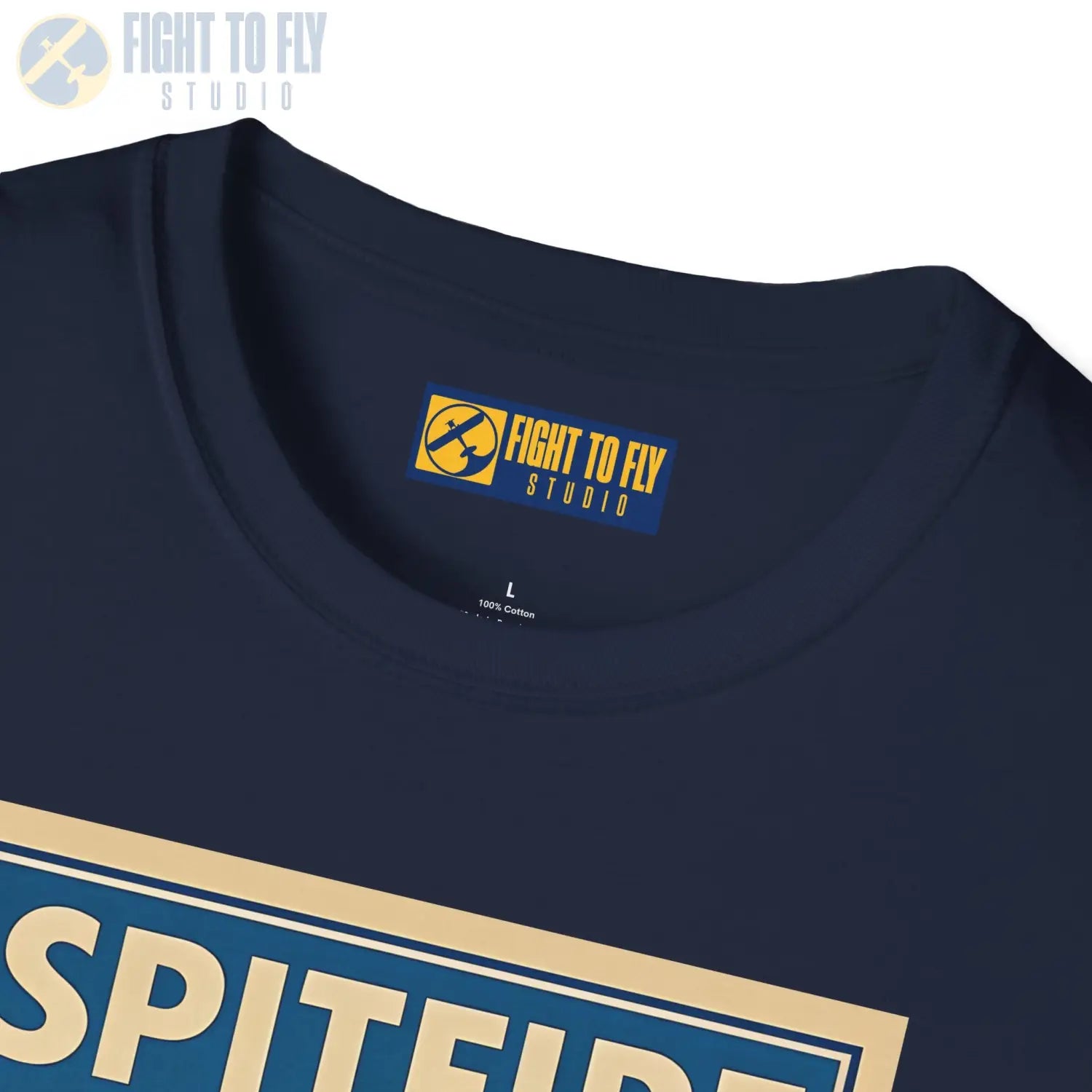Spitfire Premium Full Graphic T-Shirt - Pilot gifts - WWII warbird t-shirt