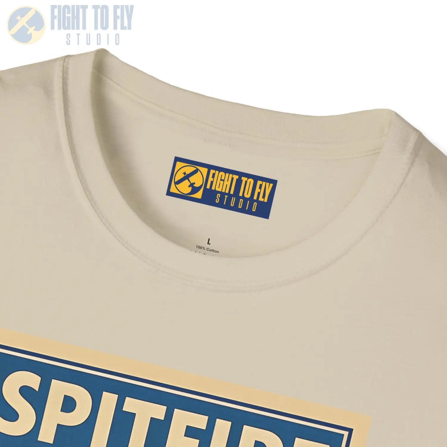 Spitfire Premium Full Graphic T-Shirt - Pilot gifts - WWII warbird t-shirt