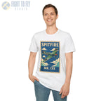 Spitfire Premium Full Graphic T-Shirt - Pilot gifts - WWII warbird t-shirt
