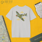 Spitfire Premium Full Graphic T-Shirt - Pilot gifts - WWII warbird t-shirt