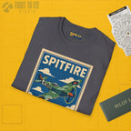 Spitfire Premium Full Graphic T-Shirt - Pilot gifts - WWII warbird t-shirt