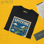 Spitfire Premium Full Graphic T-Shirt - Pilot gifts - WWII warbird t-shirt