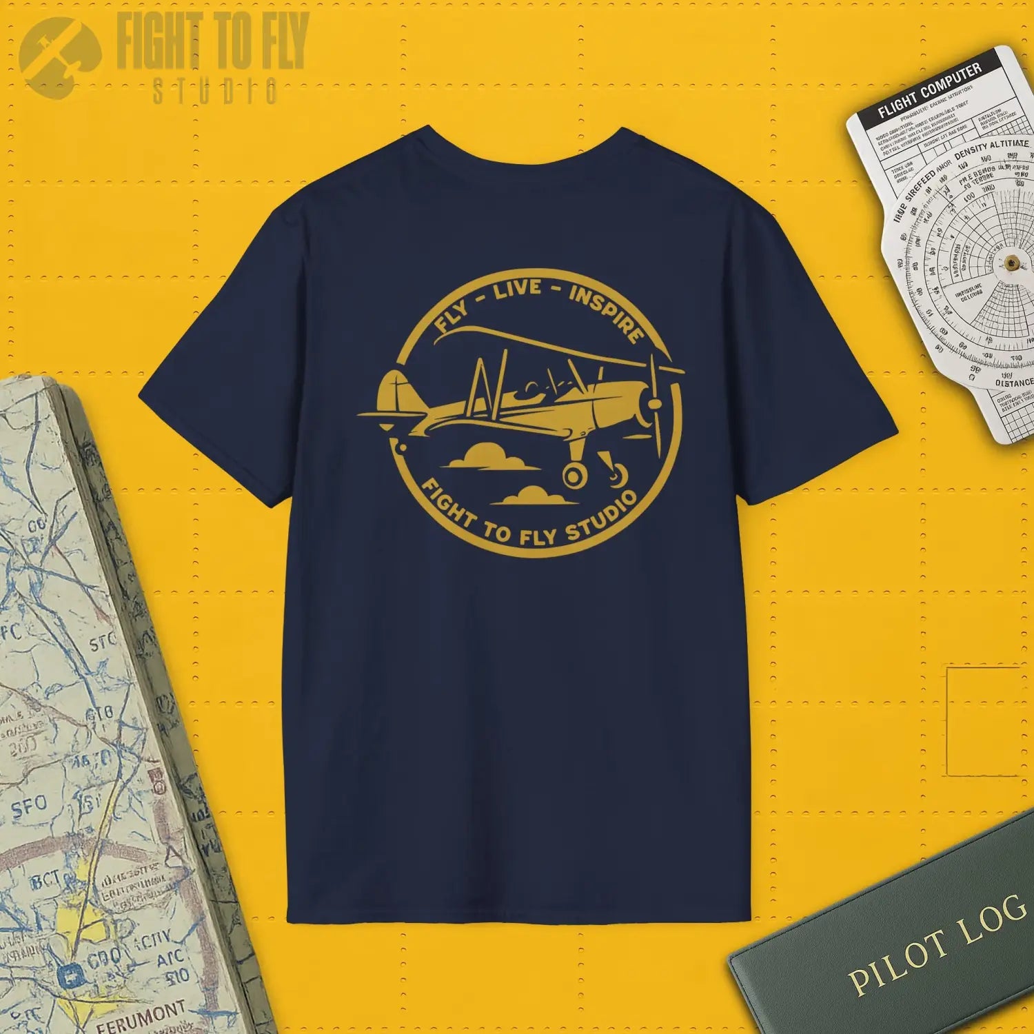 Spitfire “Keep ’Em Flying!” - T-Shirt - Pilot gifts - WWII warbird t-shirt