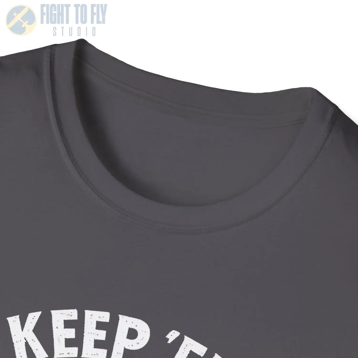 Spitfire “Keep ’Em Flying!” - T-Shirt - Pilot gifts - WWII warbird t-shirt