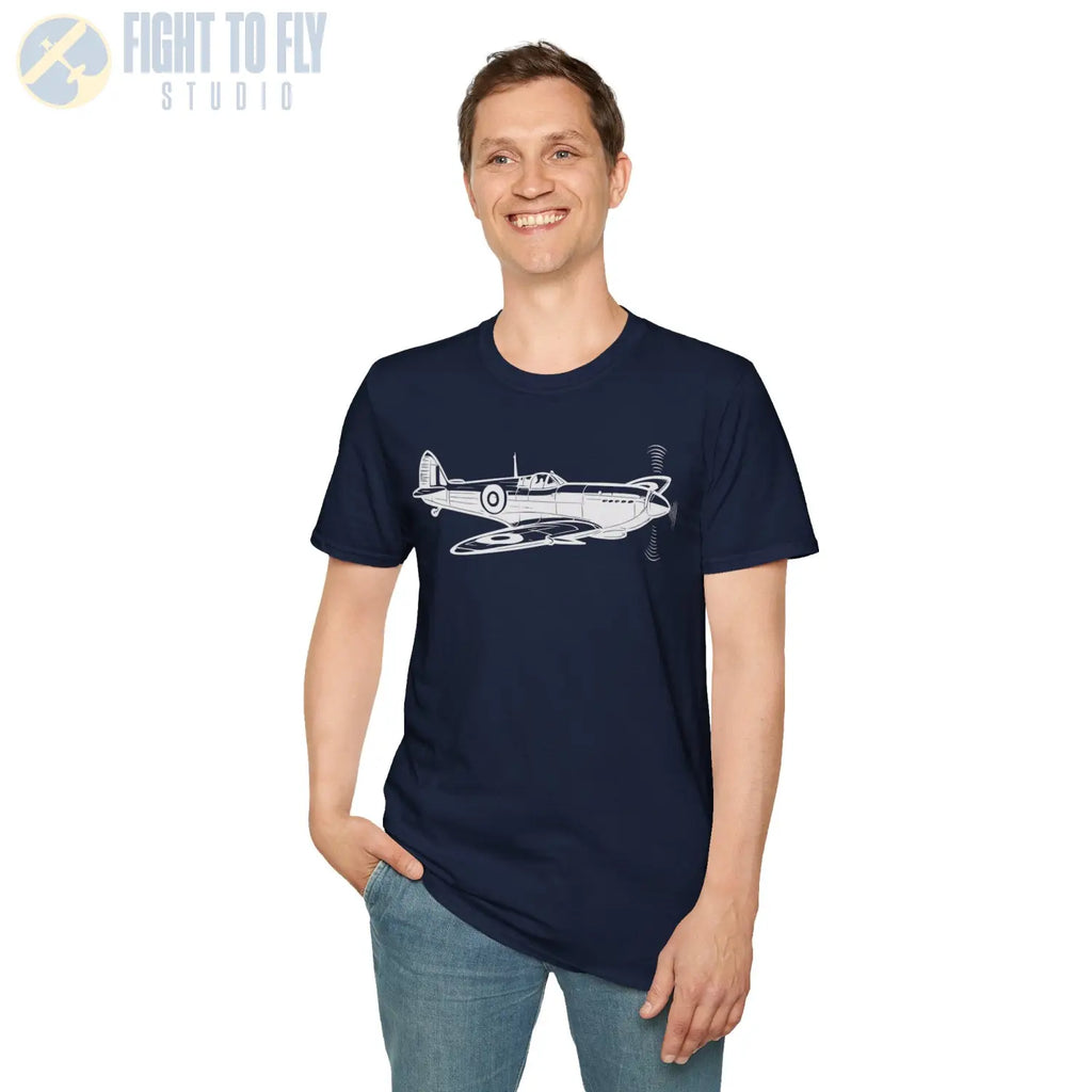 Spitfire Premium T-Shirt - Pilot gifts - WWII warbird t-shirt