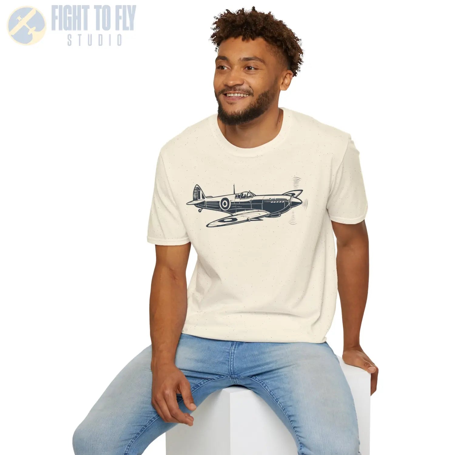Spitfire Premium T-Shirt - Pilot gifts - WWII warbird t-shirt