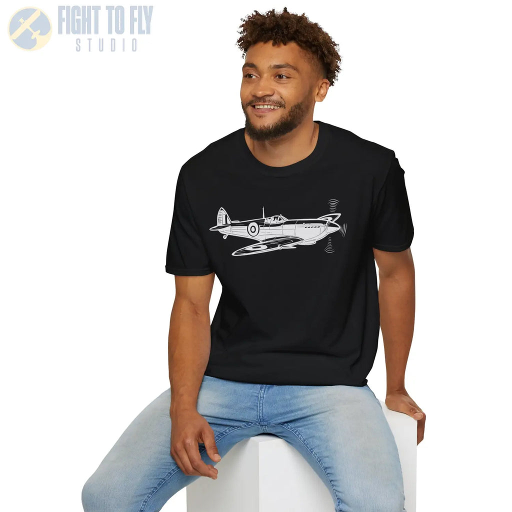 Spitfire Premium T-Shirt - Pilot gifts - WWII warbird t-shirt