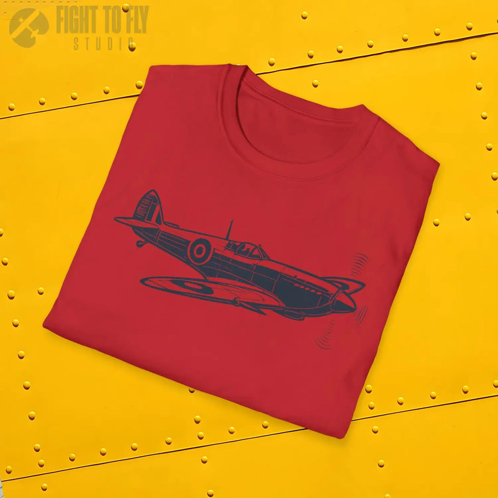 Spitfire Premium T-Shirt - Pilot gifts - WWII warbird t-shirt