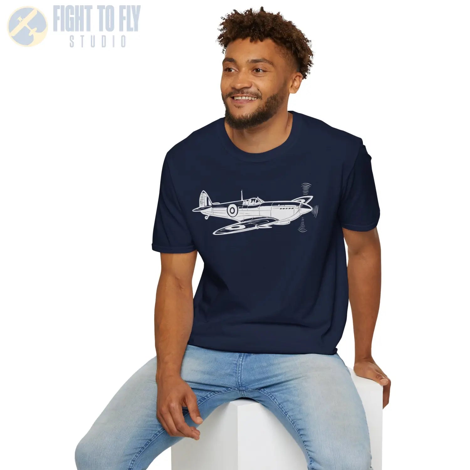 Spitfire Premium T-Shirt - Pilot gifts - WWII warbird t-shirt