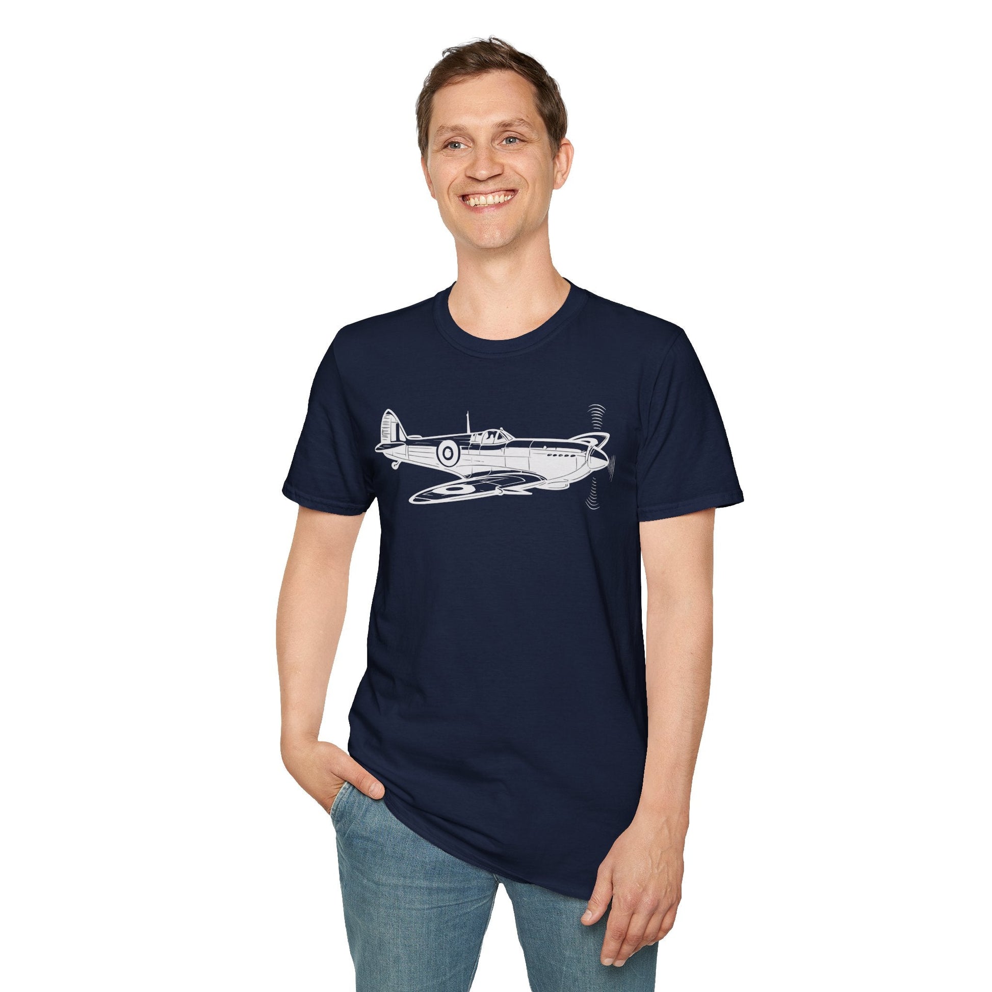 Spitfire Premium T-Shirt – Supermarine WWII Fighter Tee - Pilot gifts - warbird t-shirt