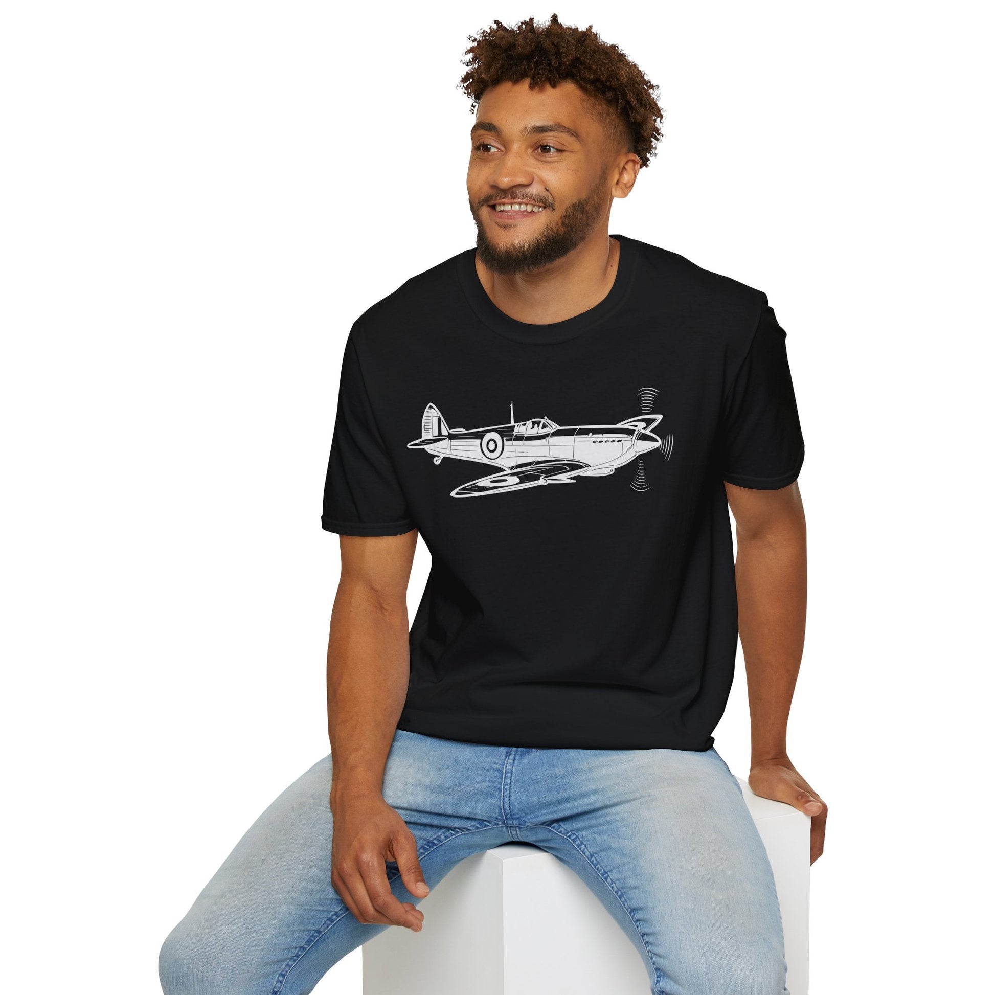 Spitfire Premium T-Shirt – Supermarine WWII Fighter Tee - Pilot gifts - warbird t-shirt