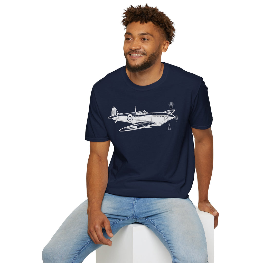 Spitfire Premium T-Shirt – Supermarine WWII Fighter Tee - Pilot gifts - warbird t-shirt
