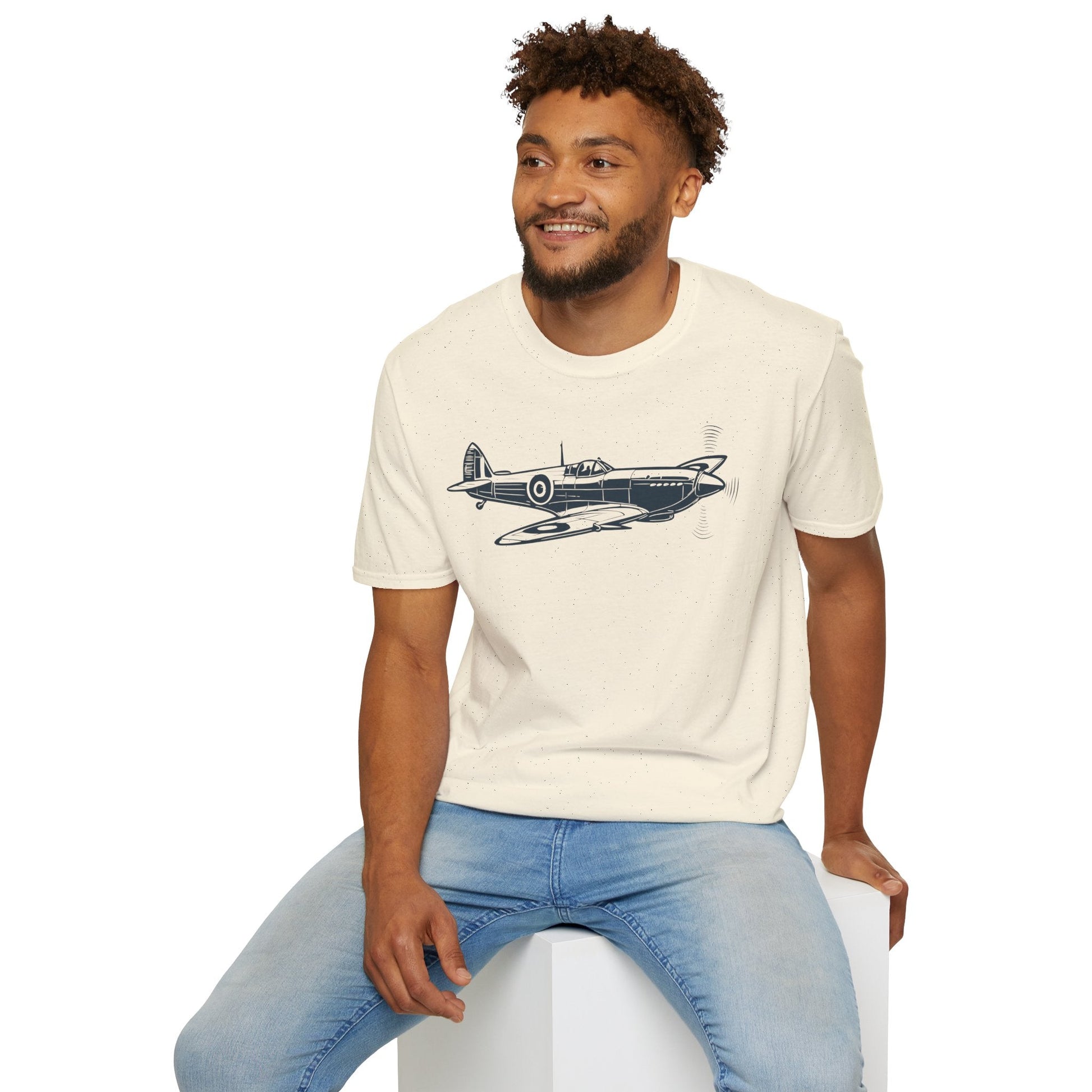 Spitfire Premium T-Shirt – Supermarine WWII Fighter Tee - Pilot gifts - warbird t-shirt