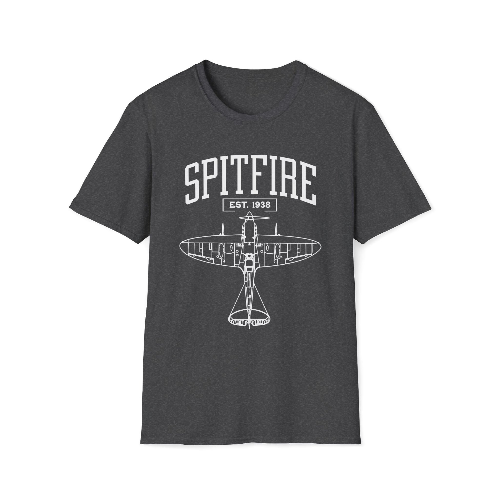 Spitfire Premium WWII T Shirt Pilot gifts warbird t shirt